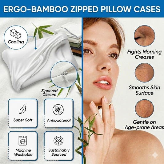 %100 Organic Bamboo Pillowcase